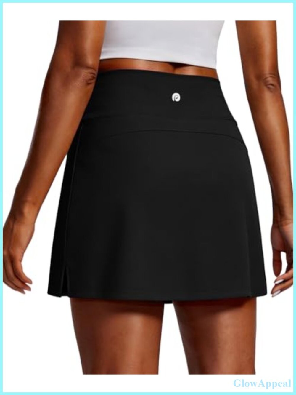 High Waisted Golf Skirts for Women 16" with 2 Pockets Quick Dry UPF 50